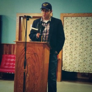 Reading at Nightbird Books. 